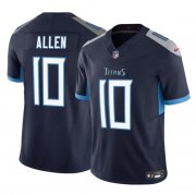 Men's Tennessee Titans #10 Brandon Allen Navy 2025 F.U.S.E. Vapor Limited Football Stitched Jersey Cheap Wholesale