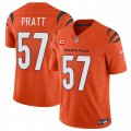 Cheap Men's Cincinnati Bengals #57 Germaine Pratt Orange 2024 F.U.S.E With 1-star C Patch Vapor Untouchable Limited Football Stitched Jersey