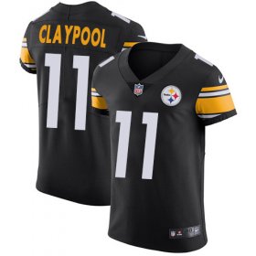 Wholesale Cheap Nike Steelers #11 Chase Claypool Black Team Color Men\'s Stitched NFL Vapor Untouchable Elite Jersey
