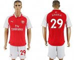 Wholesale Cheap Arsenal #29 Xhaka Home Soccer Club Jersey