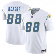 Cheap Men's Los Angeles Chargers #88 Jalen Reagor White 2025 F.U.S.E. Vapor Limited Football Stitched Jersey