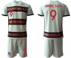 Wholesale Cheap Men 2021 European Cup Portugal away grey 9 Soccer Jersey1