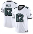 Men's Philadelphia Eagles #62 Jason Kelce White 2024 F.U.S.E. Vapor Untouchable Limited Football Stitched Jersey Cheap Wholesale