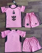 Youth Inter Miami CF Custom Pink Soccer Jersey Suit Cheap Wholesale