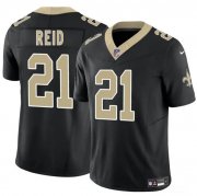 Men's New Orleans Saints #21 Justin Reid Black 2025 F.U.S.E. Vapor Limited Football Stitched Jersey Cheap
