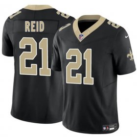 Men\'s New Orleans Saints #21 Justin Reid Black 2025 F.U.S.E. Vapor Limited Football Stitched Jersey Cheap