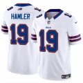 Cheap Men's Buffalo Bills #19 KJ Hamler White 2024 F.U.S.E. Vapor Untouchable Limited Stitched Football Jersey