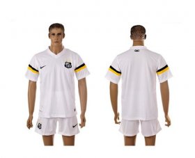 Wholesale Cheap Santos Blank White Home Soccer Club Jersey