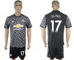 Wholesale Cheap Manchester United #17 Blind Black Soccer Club Jersey