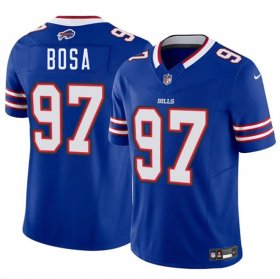 Men\'s Buffalo Bills #97 Joey Bosa Blue 2025 F.U.S.E. Vapor Untouchable Limited Football Stitched Jersey Cheap