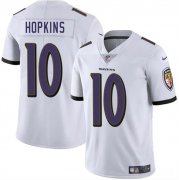 Men's Baltimore Ravens #10 DeAndre Hopkins White Vapor Limited Football Jersey Cheap