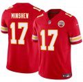 Cheap Men's Kansas City Chiefs #17 Gardner Minshew Red 2025 F.U.S.E. Vapor Untouchable Limited Football Stitched Jersey