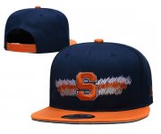 Syracuse Orange Stitched Snapback Hats 002 Cheap Wholesale
