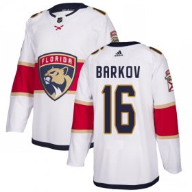 Wholesale Cheap Adidas Panthers #16 Aleksander Barkov White Road Authentic Stitched Youth NHL Jersey