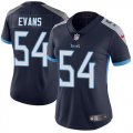 Wholesale Cheap Nike Titans #54 Rashaan Evans Navy Blue Team Color Women's Stitched NFL Vapor Untouchable Limited Jersey