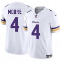 Cheap Men's Minnesota Vikings #4 Rondale Moore White 2025 F.U.S.E. Vapor Untouchable Limited Football Stitched Jersey