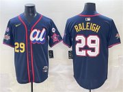 Men's American League #29 Cal Raleigh Navy 2025 All-Star Edition V3 Limited Stitched Baseball Jersey Cheap Wholesale