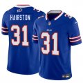 Cheap Men's Buffalo Bills #31 Maxwell Hairston Blue 2025 Draft F.U.S.E. Vapor Untouchable Limited Football Stitched Jersey