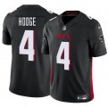 Cheap Men's Atlanta Falcons #4 KhaDarel Hodge Black 2025 F.U.S.E. Vapor Untouchable Limited Football Stitched Jersey