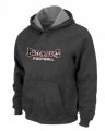 Wholesale Cheap Tampa Bay Buccaneers Font Pullover Hoodie Dark Grey