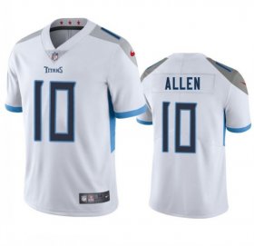 Men\'s Tennessee Titans #10 Brandon Allen White 2025 Vapor Untouchable Football Stitched Jersey Cheap