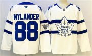 Cheap Men's Toronto Maple Leafs #88 William Nylander White Stadium Series Stitched Jersey