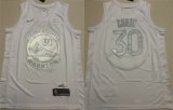 Cheap Men's Golden State Warriors #30 Stephen Curry White Stitched Basketball Jersey