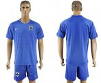 Wholesale Cheap Team Finland #2 Jyrki Jokipakka Blue 2016 World Cup Stitched NHL Jersey