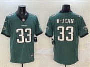 Men's Philadelphia Eagles #33 Cooper DeJean Green 2024 New Vapor Untouchable Limited Football Stitched Jersey Cheap Wholesale