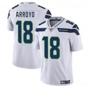 Cheap Men's Seattle Seahawks #18 Elijah Arroyo White 2025 Draft Vapor Limited Football Stitched Jersey