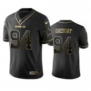 Wholesale Cheap Nike Cowboys #94 Randy Gregory Black Golden Limited Edition Stitched NFL Jersey