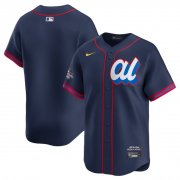 Cheap Men's American League Blank Navy 2025 All-Star Edition Limited Stitched Baseball Jersey