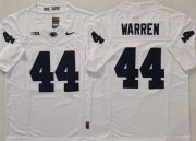 Cheap Men's Penn State Nittany Lions #44 Davis Warren White 2024 F.U.S.E. Stitched Jersey