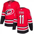 Wholesale Cheap Adidas Hurricanes #11 Jordan Staal Red Home Authentic Stitched NHL Jersey