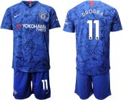 Wholesale Cheap Chelsea #11 Drogba Home Soccer Club Jersey