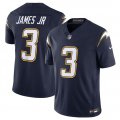 Cheap Men's Los Angeles Chargers #3 Derwin James Jr. Navy 2025 F.U.S.E. Alternate Vapor Limited Football Stitched Jersey