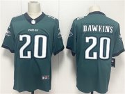 Men's Philadelphia Eagles #20 Brian Dawkins Green 2024 New Vapor Untouchable Limited Football Stitched Jersey Cheap Wholesale