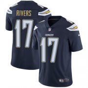 Wholesale Cheap Nike Chargers #17 Philip Rivers Navy Blue Team Color Youth Stitched NFL Vapor Untouchable Limited Jersey