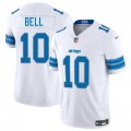Cheap Men's Detroit Lions #10 Ronnie Bell White 2025 F.U.S.E. Vapor Limited Football Stitched Jersey