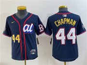Women's American League #44 Aroldis Chapman Navy 2025 All-Star Edition Limited Stitched Baseball Jersey(Run Small) Cheap Wholesale