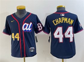 Women\'s American League #44 Aroldis Chapman Navy 2025 All-Star Edition Limited Stitched Baseball Jersey(Run Small) Cheap Wholesale