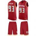 Wholesale Cheap Nike Buccaneers #93 Gerald McCoy Red Team Color Men's Stitched NFL Limited Tank Top Suit Jersey