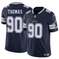 Men's Dallas Cowboys #90 Solomon Thomas Navy 2025 F.U.S.E. Vapor Untouchable Limited Football Stitched Jersey Cheap