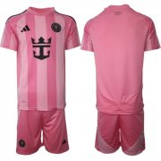 Cheap Men's Inter Miami CF Blank 25-26 Pink Home Soccer Jersey Suit