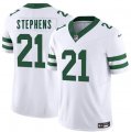 Men's New York Jets #21 Brandon Stephens White 2025 F.U.S.E. Vapor Untouchable Limited Football Stitched Jersey Cheap