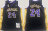 Cheap Men's Los Angeles Lakers #24 Kobe Bryant Black Throwback Stitched Basketball Jersey