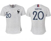 Wholesale Cheap France #20 Martial Away Soccer Country Jersey