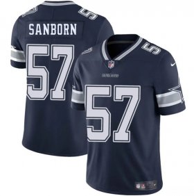 Men\'s Dallas Cowboys #57 Jack Sanborn Navy 2025 Vapor Untouchable Limited Football Stitched Jersey Cheap