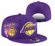 Los Angeles Lakers 2025 Stitched Snapback Hats 025 Cheap Wholesale