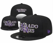 Colorado Rockies 2025 Stitched Snapback Hats 002 Cheap Wholesale